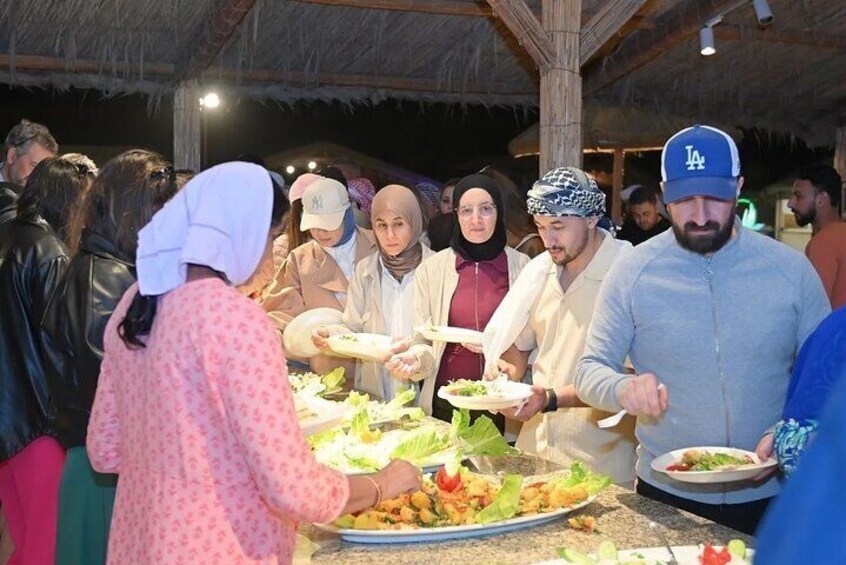 BBQ Dinner in the Desert 