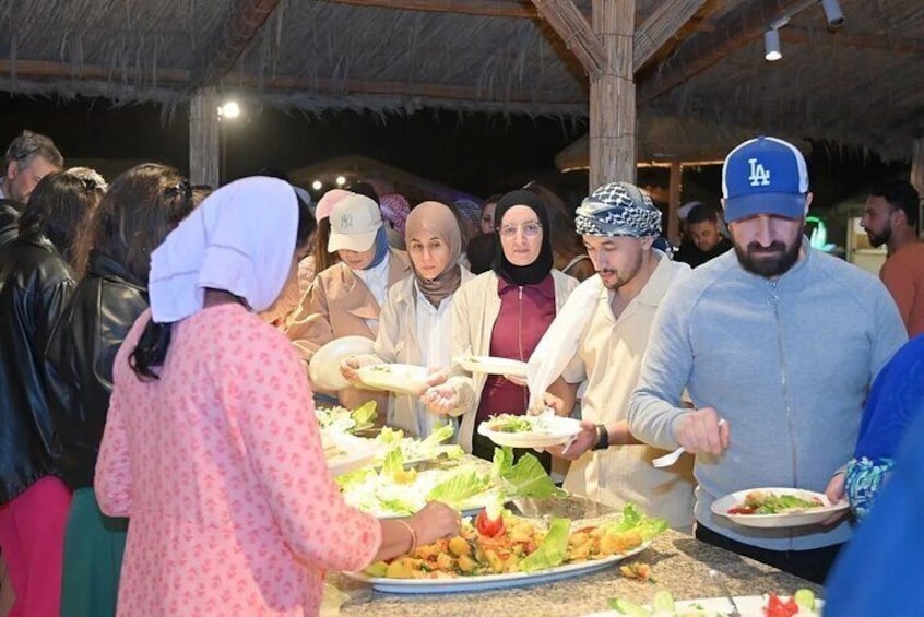 BBQ Dinner in the Desert