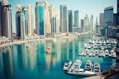 Dubai Top Five Attractions Tour with Admission Ticket and Armani Buffet Din...