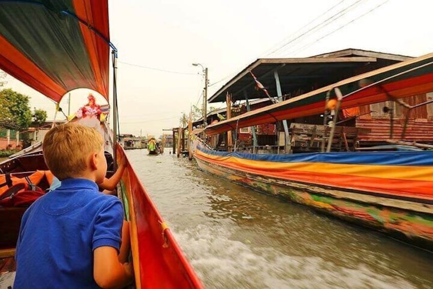 Bangkok is full of Beautiful canal which is considered as “Venice of the East”. (If you select with Canal
Tour)