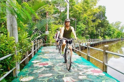 Bangkok's Green Lung Jungle Cycling Adventure Tour