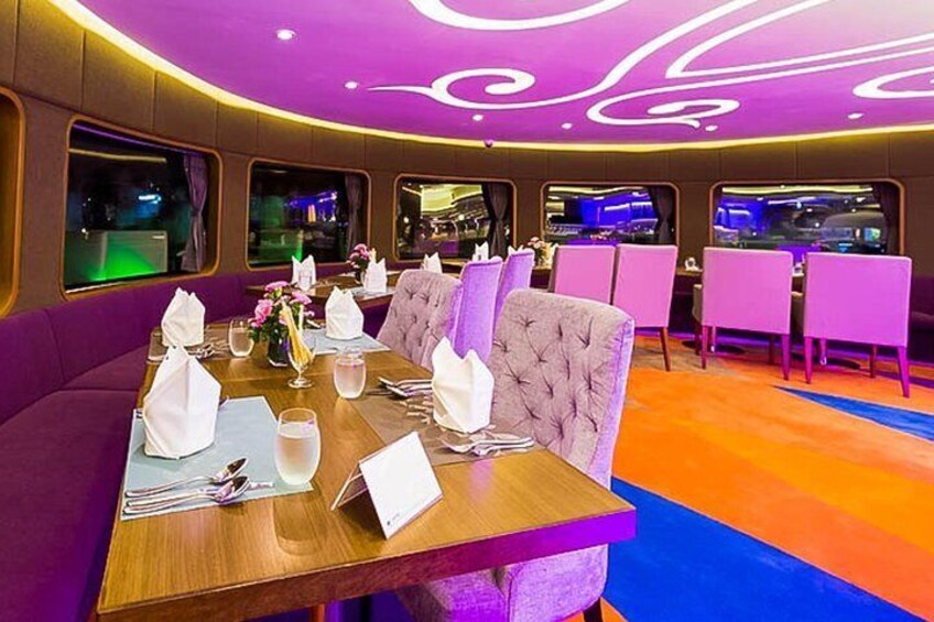 Wonderful Pearl Luxury Dinner Cruise with Live Music & Transfer