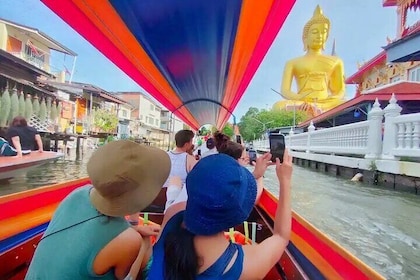 Tre MIGLIORI templi Tour della città di Bangkok "Da visitare" sul fiume