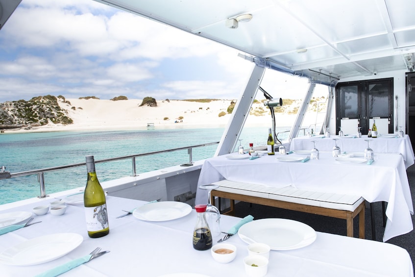 Rottnest Island Wild Seafood Cruise Package from Fremantle