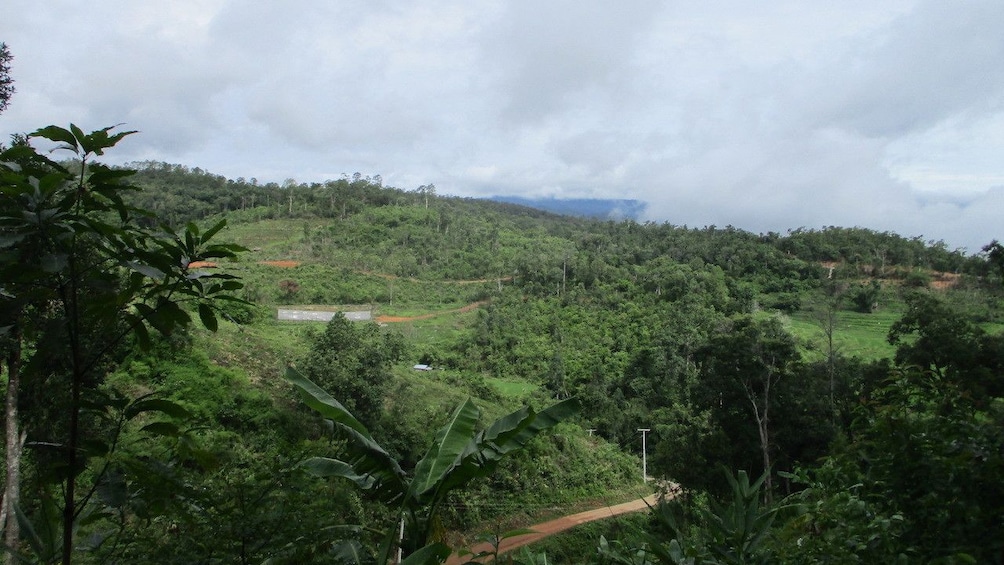 Landscape view of Karen Village, Thailand