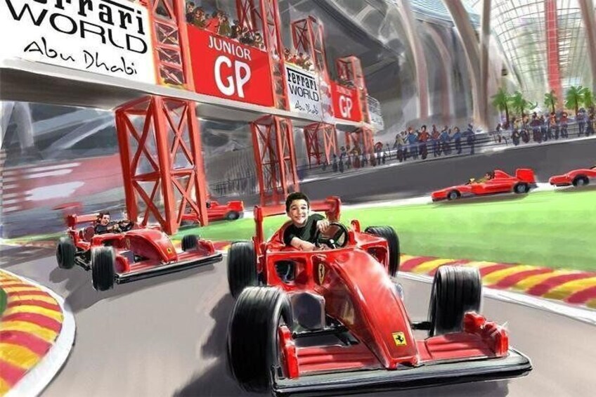 Abu Dhabi City Tour and Ferrari World Ticket