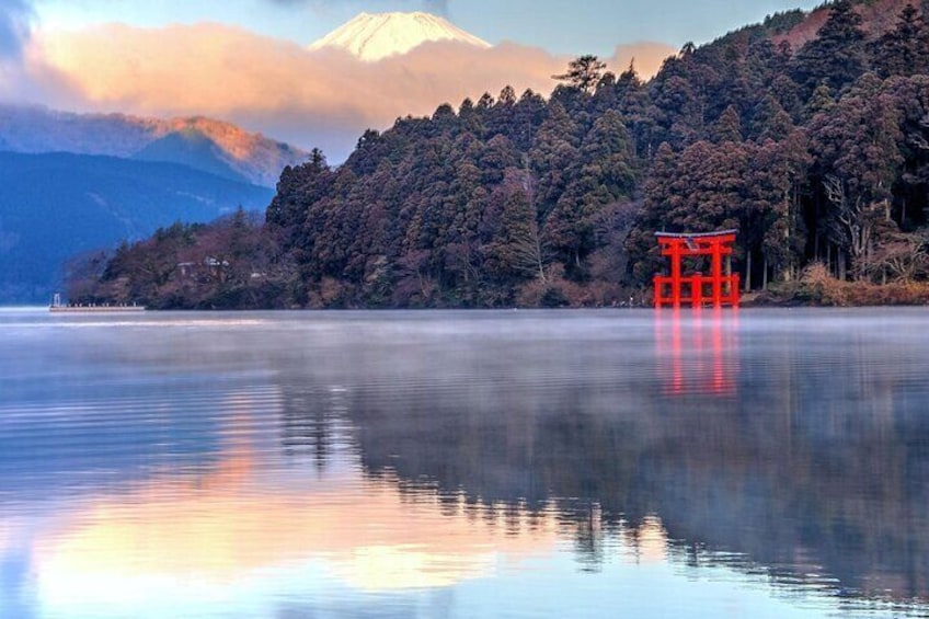 Mount Fuji from Lake Ashi
