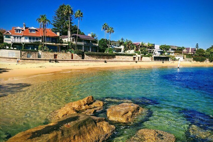 See the beach where the British landed to claim Sydney at Camp Cove