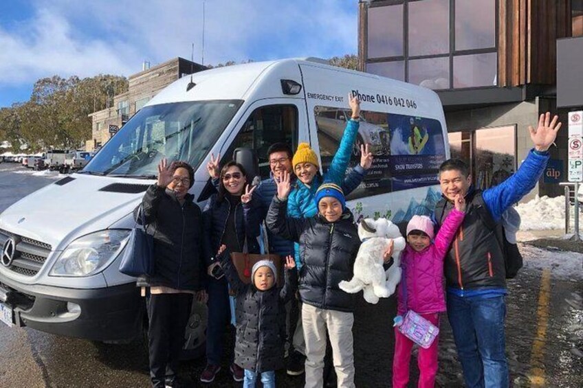 Albury Wodonga Snow Transfers, Family run, Safe and Affordable