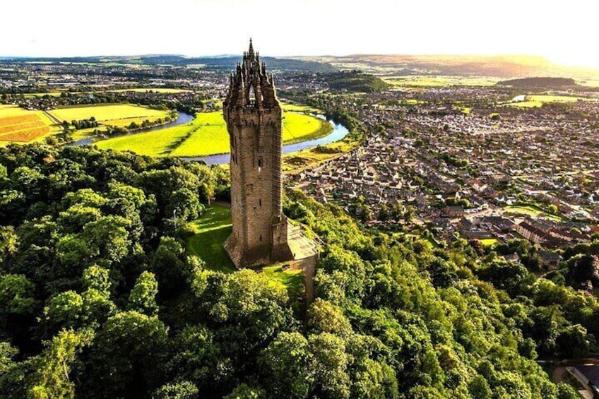 Wallace monument, Stirling Castle,Linlithgow palace, Private Tour from Edinburgh