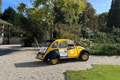 Bordeaux : Private tour in a 2CV with wine tasting - 3h