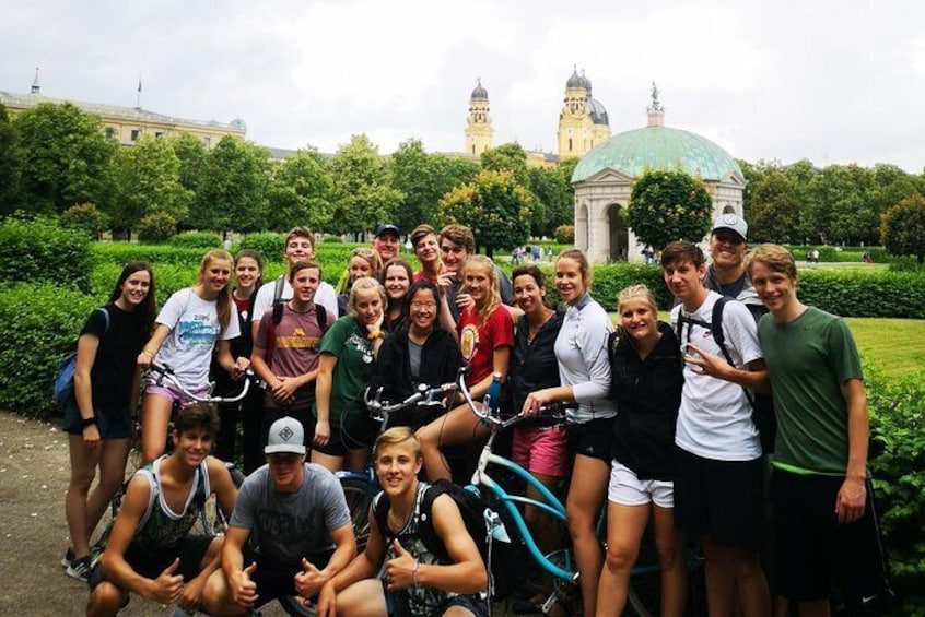 School groups are most welcome on our fun and educational bike tour. 