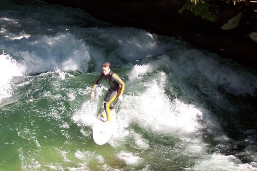 Surfing in the English garden