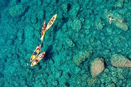 Avventura di un giorno sulla Costa Brava: kayak, snorkeling e salto dalla s...