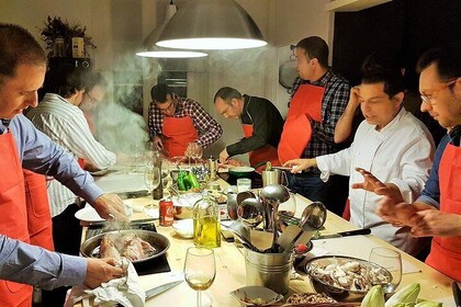 Premium Paella madlavningskursus med Boquería-markedstur og tapas