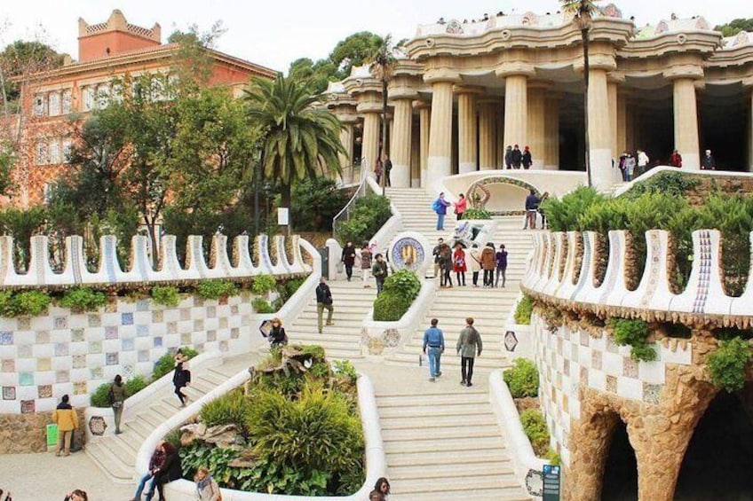 Enjoy the genius of Gaudi by visiting the Park Guell