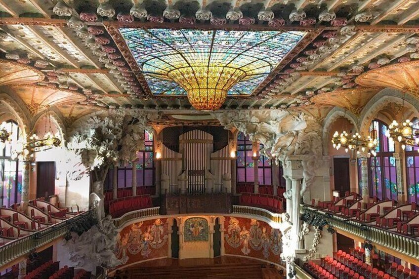 Palau de la musica - Gaudi's tour