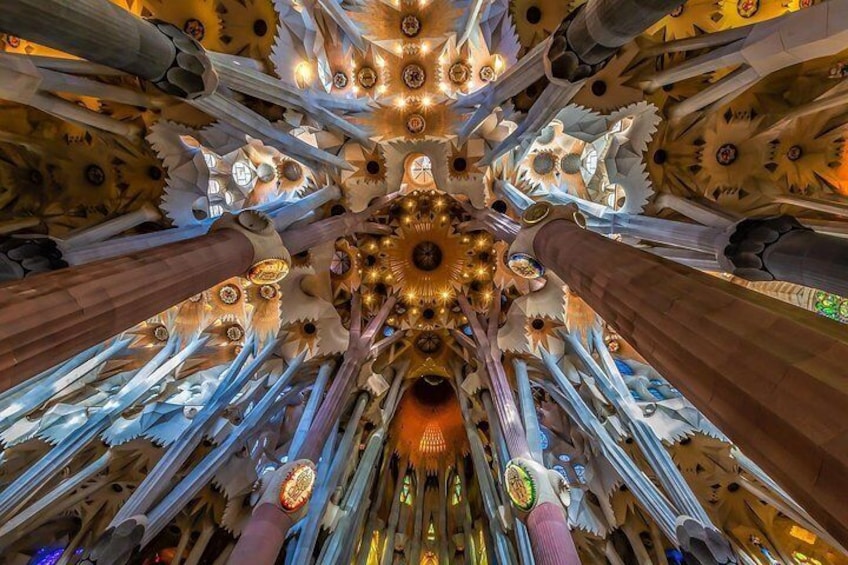 Private Barcelona Tour: Park Güell & Sagrada Familia with Hotel pick-up