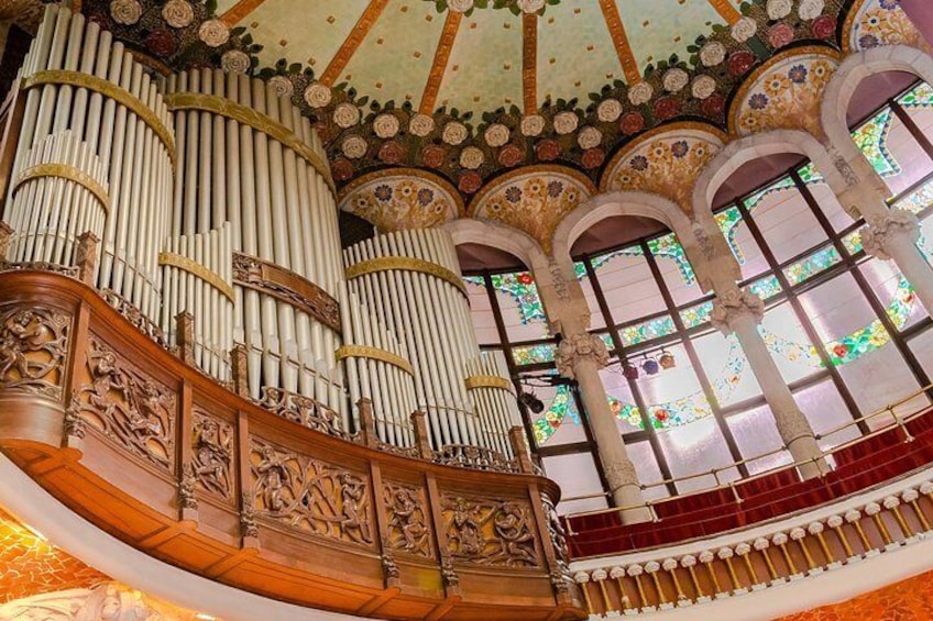 Skip the Line: Palau de la Música Catalana Guided Tour