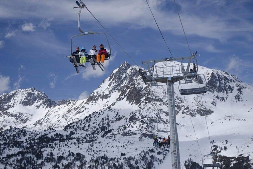 Andorra Ski Resort In one day tour from Barcelona