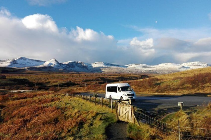 Coach on the Isle of Skye