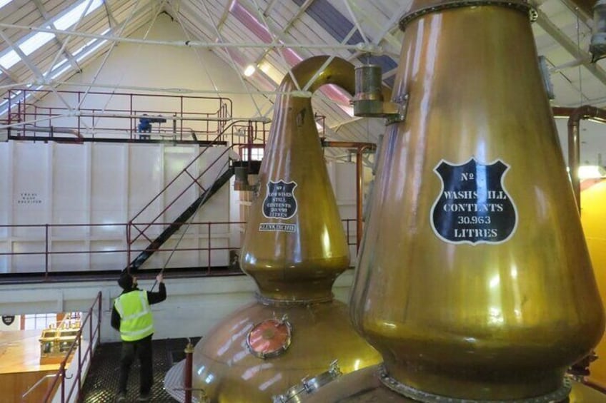 Rosslyn Chapel, Scottish Borders & Glenkinchie Distillery from Edinburgh