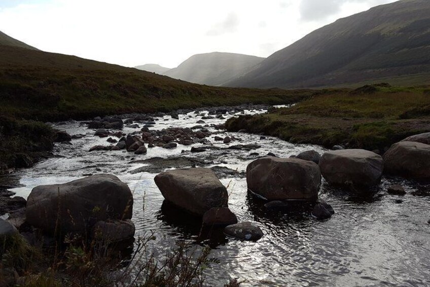 Stepping stones at the Fairy Pools