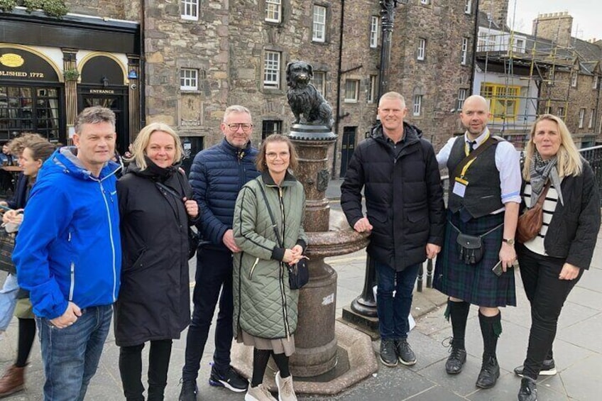 Greyfriars Bobby and fans!