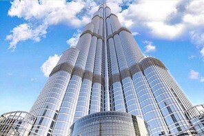 Old & Modern Dubai City Tour with Burj Khalifa At The Top & Blue Mosque Vis...