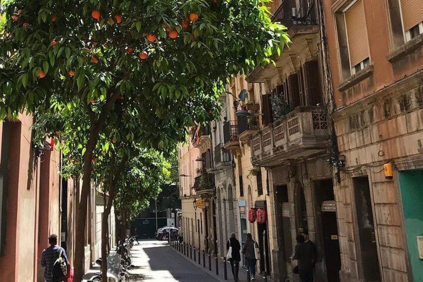 Our exclusive space is on a charming little street in Barcelona