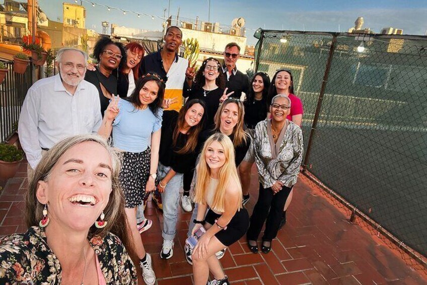 Rooftop Tango Lesson & Drinks in Barcelona