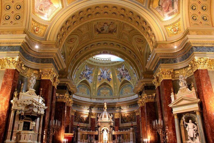 Visit to St Stephen's Basilica