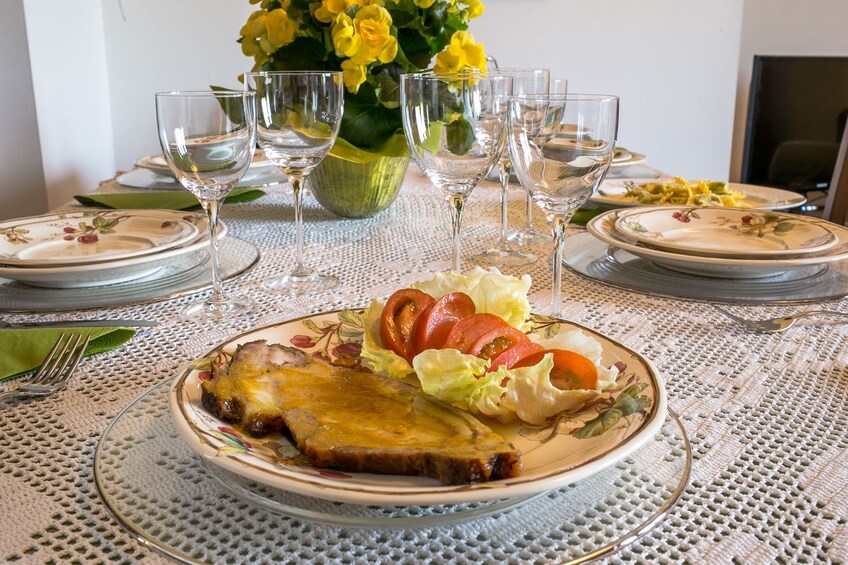 Dining experience at a Cesarina's home in Parma
