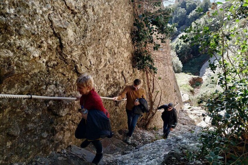 Montserrat Hiking Off the Beaten Path & Monastery. Small Group Tour