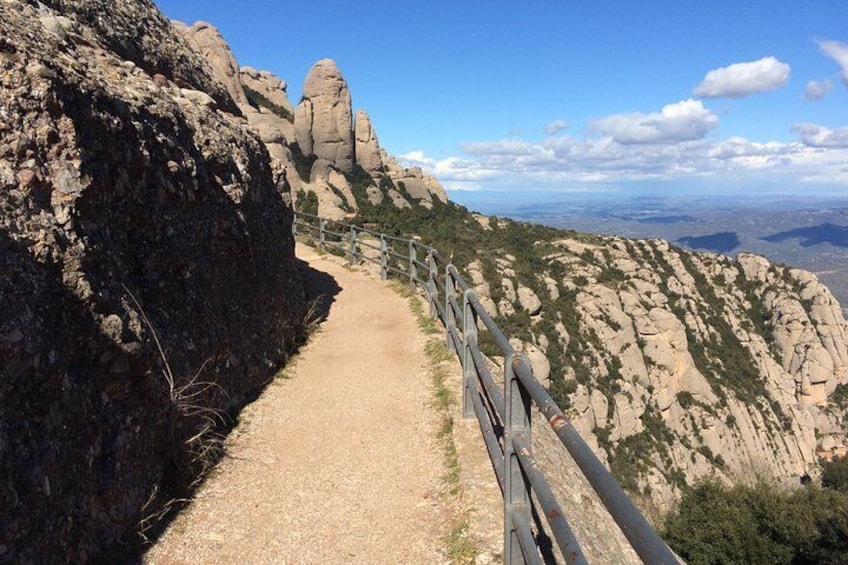 Montserrat Hiking Off the Beaten Path & Monastery. Small Group Tour