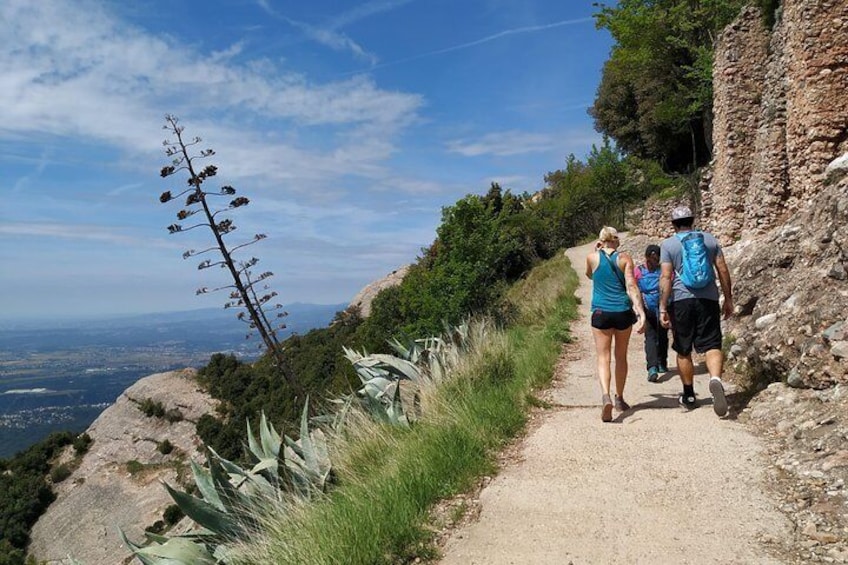 Montserrat Hiking Off the Beaten Path & Monastery. Small Group Tour