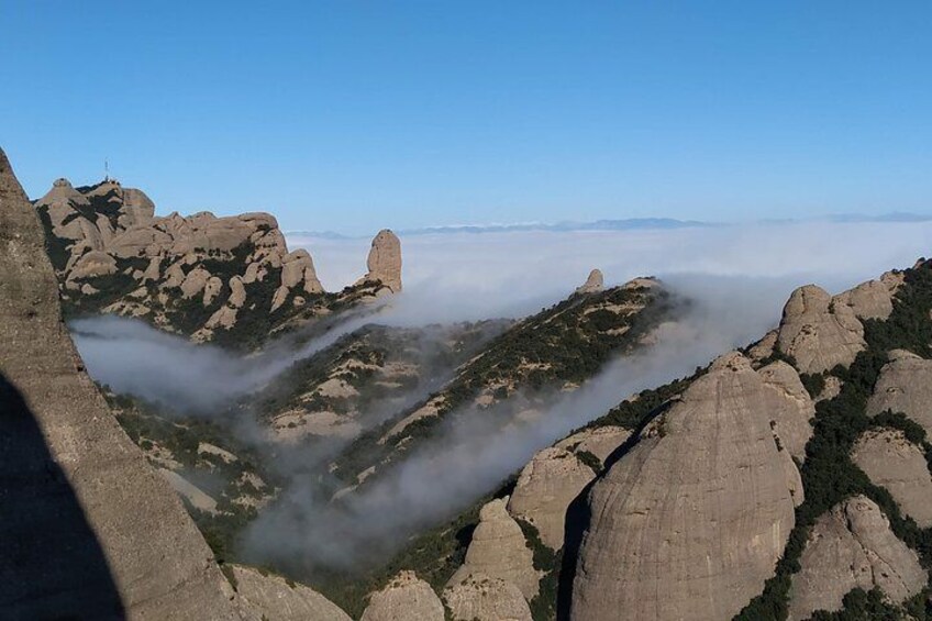 Montserrat Hiking Off the Beaten Path & Monastery. Small Group Tour