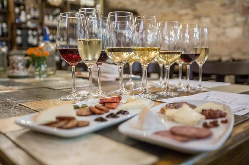 Local products and delicious wines are waiting for you to try them