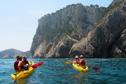 Costa Brava Kayak Experience with Snorkel and Paddle from Barcelona