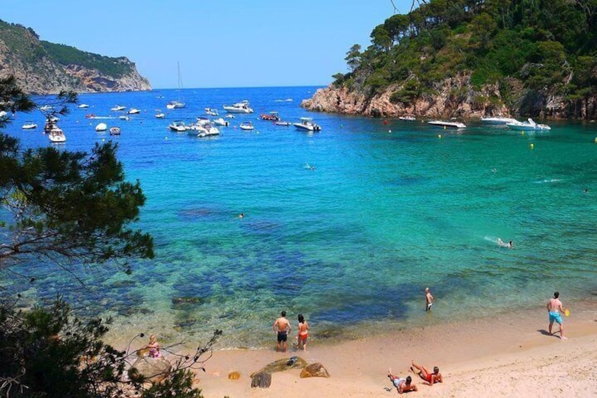 Costa Brava Small Group with Hotel Pick-Up and Panoramic Boat Ride