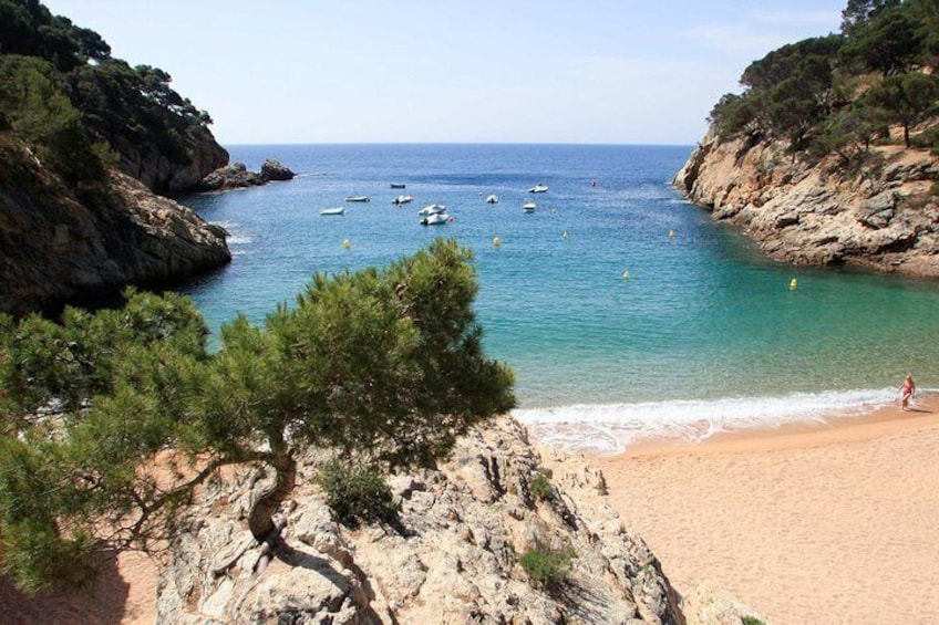 Costa Brava Small Group with Hotel Pick-Up and Panoramic Boat Ride