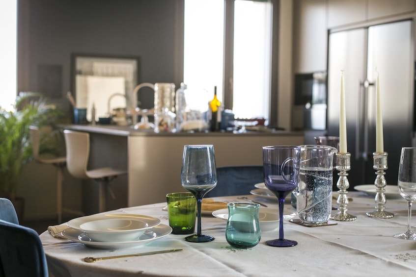 Market tour, lunch or dinner at a Cesarina's home in Bergamo