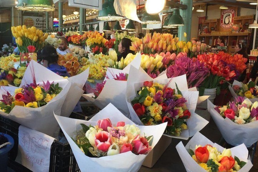 Pike Place Market Flowers