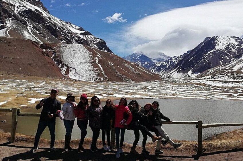 Private Day Trip to Aconcagua Park Argentina and Inca's Lagoon from Santiago