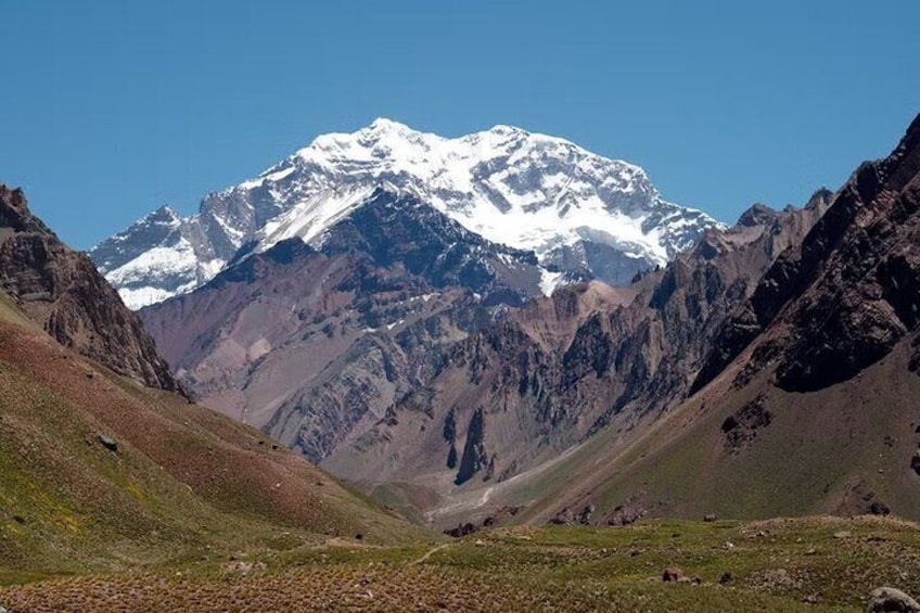 Private Day Trip to Aconcagua Park Argentina and Inca's Lagoon from Santiago