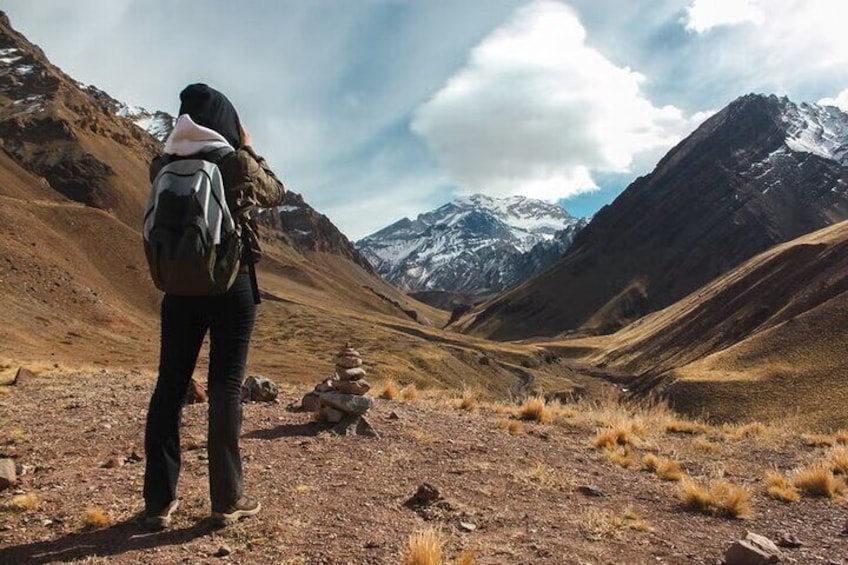 Private Day Trip to Aconcagua Park Argentina and Inca's Lagoon from Santiago