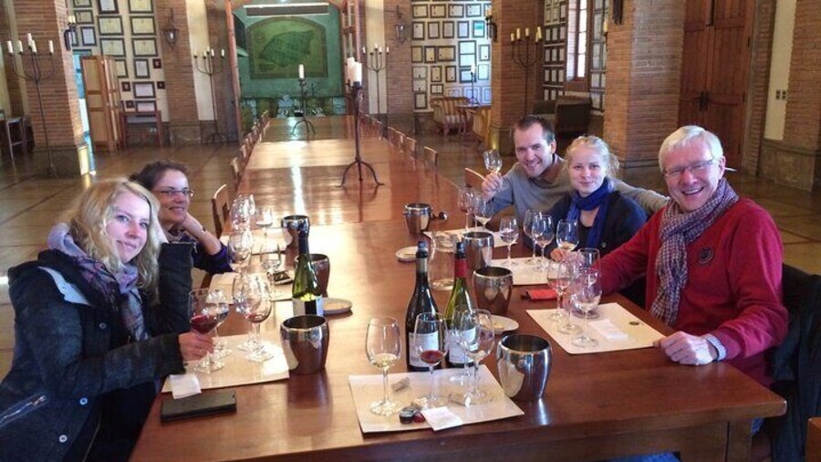 De Martino wine tasting