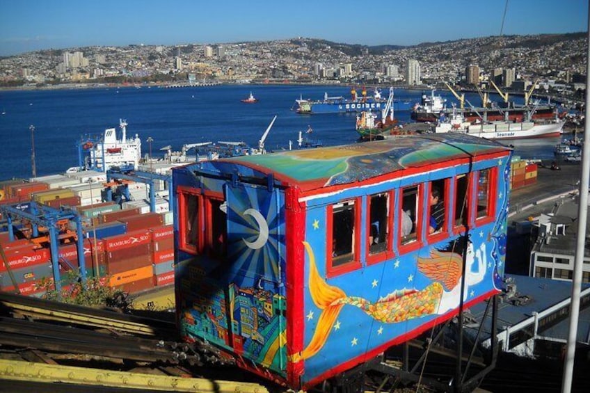 Valparaiso y Viña del Mar visita sus Casas de Colores