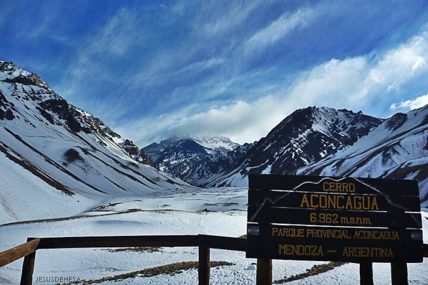 Santiago private tour: Portillo, Inca's bridge & Mirador del Aconcagua