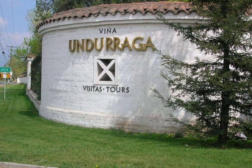 Santiago: Half day Visit to Undurraga vineyard, entrance and transport included 